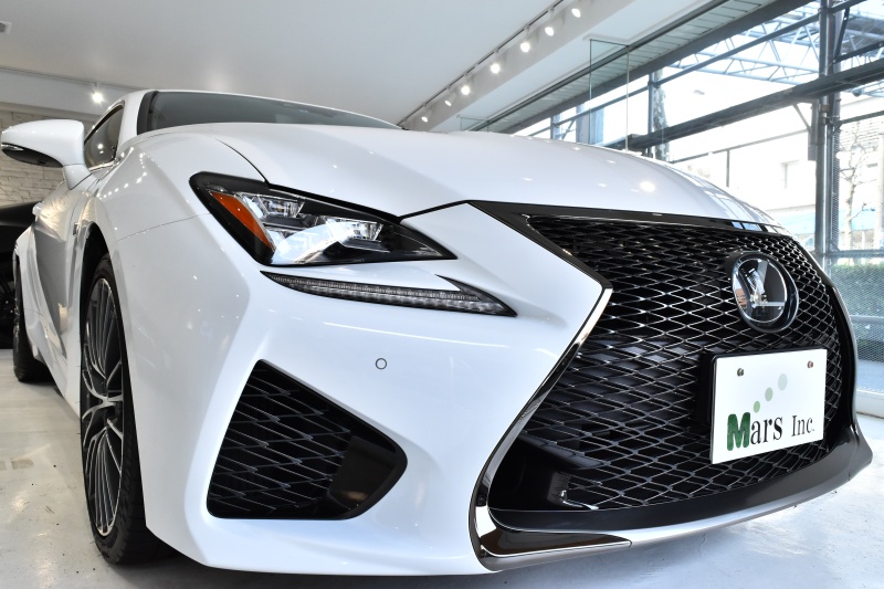 レクサス Rc F 新車保証付 2オーナ ２０００ｋｍ 中古車 情報 Mars Inc