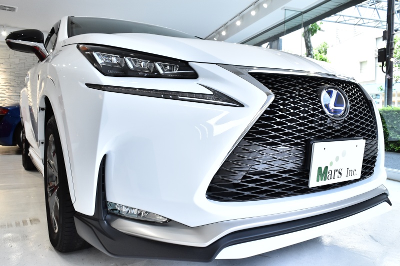 レクサス NX NX300h Fスポーツ モデリスタエアロ 三眼フルLED 新車保証 中古車 情報 | Mars Inc