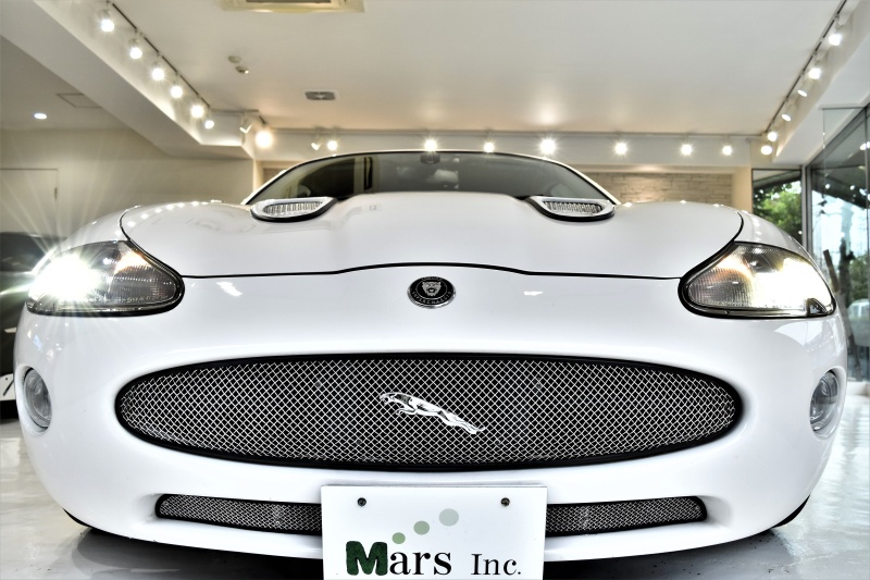 ジャガー XK-R 正規D車最終型 社外AWローダウン スポーツマフラー 右 