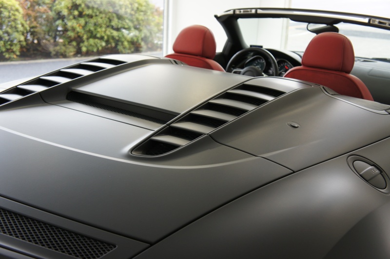 アウディ R8 マットブラック 赤革/赤幌 D車 中古車 情報 | Mars Inc