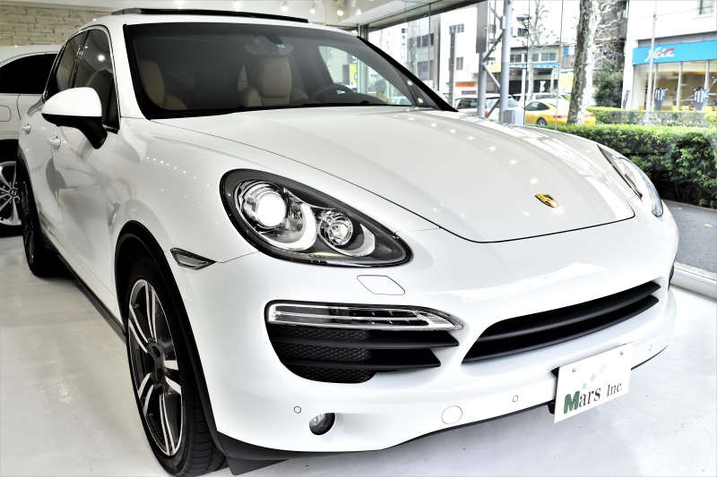 ポルシェ カイエン S 4WD ツートンオールレザー 21インチターボⅡAW