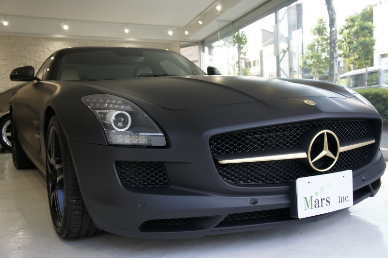 Amg Sls 正規d車 マットブラックラッピング 中古車 情報 Mars Inc