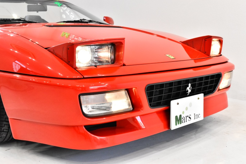 フェラーリ 348 F348spyder 5速MT 黒革黒幌 キダスペシャルマフラー