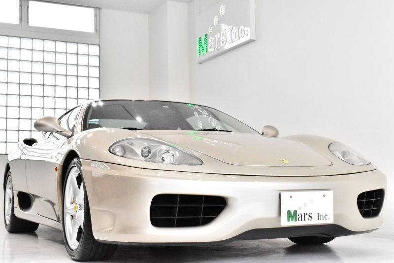 フェラーリ 360 モデナ F1 正規ディーラー車 歴代D記録簿多数 タイベル