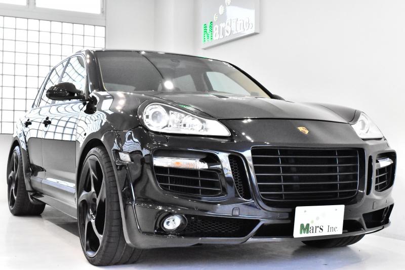 ポルシェ カイエン ターボ 6速Tip-S マンソリーエアロ 23インチAW