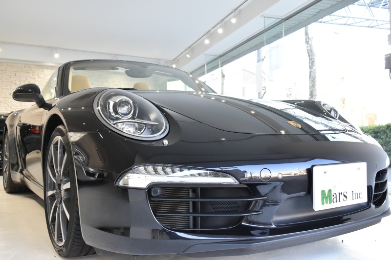 ポルシェ 911(Type991) 991カレラSカブリオレ ベージュレザー